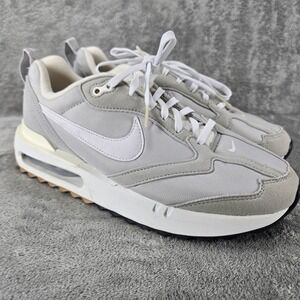 Nike Men's Air Max Dawn DJ3624-002 White Gray Sneaker Shoes Size 8 EUC